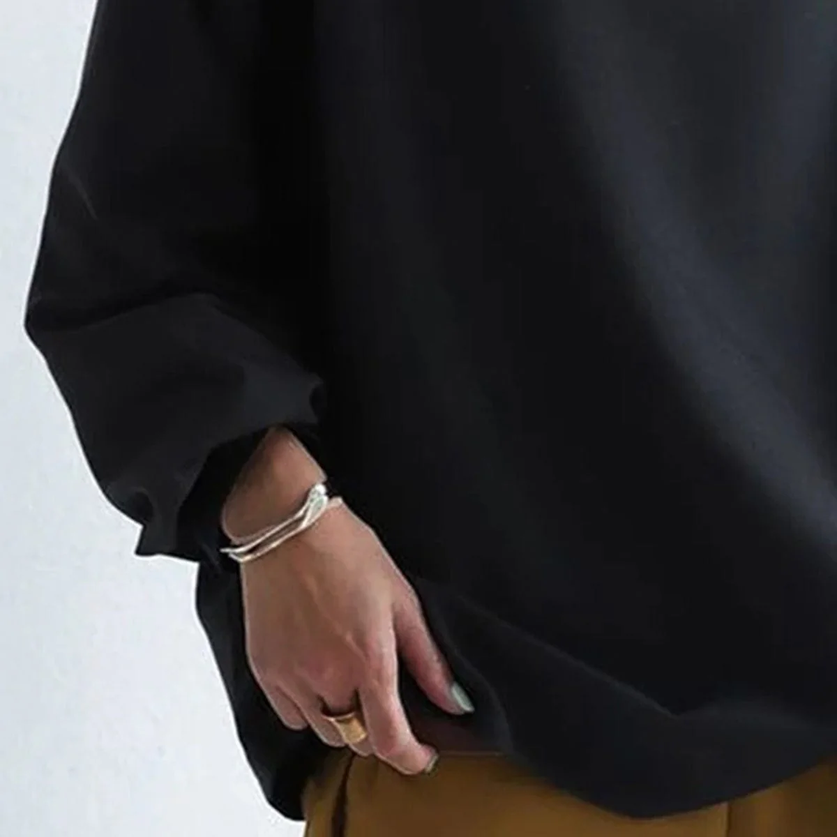 Angela | Women's Oversized Funnel Neck Top - Image 8