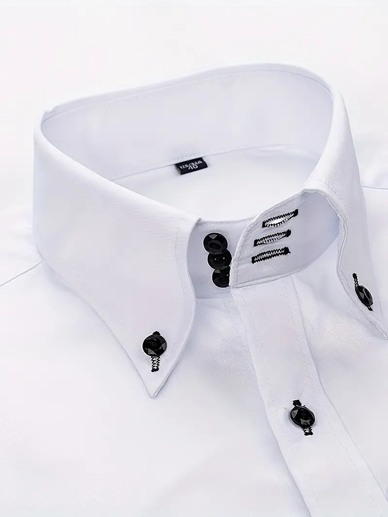 Charles | Elegant Formal Shirt with Buttons - Image 10