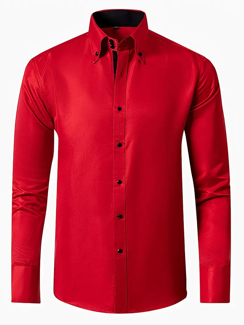 Charles | Elegant Formal Shirt with Buttons - Image 3