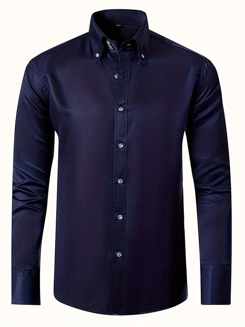 Charles | Elegant Formal Shirt with Buttons - Image 4