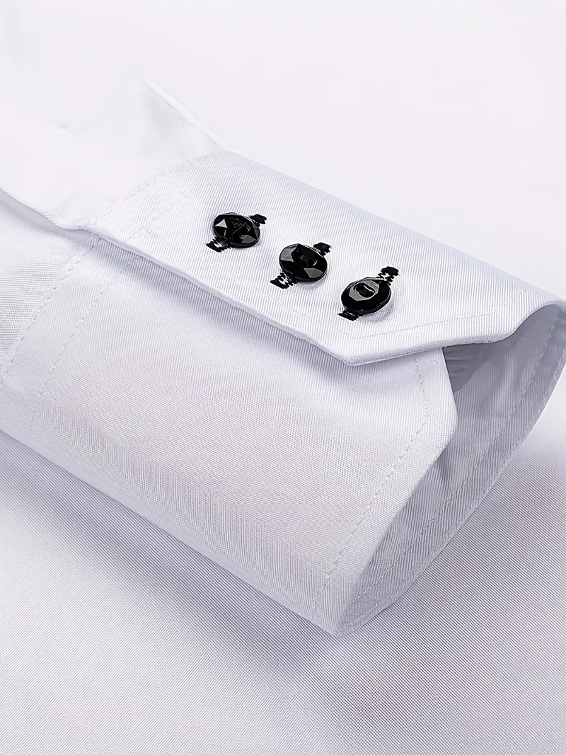 Charles | Elegant Formal Shirt with Buttons - Image 8