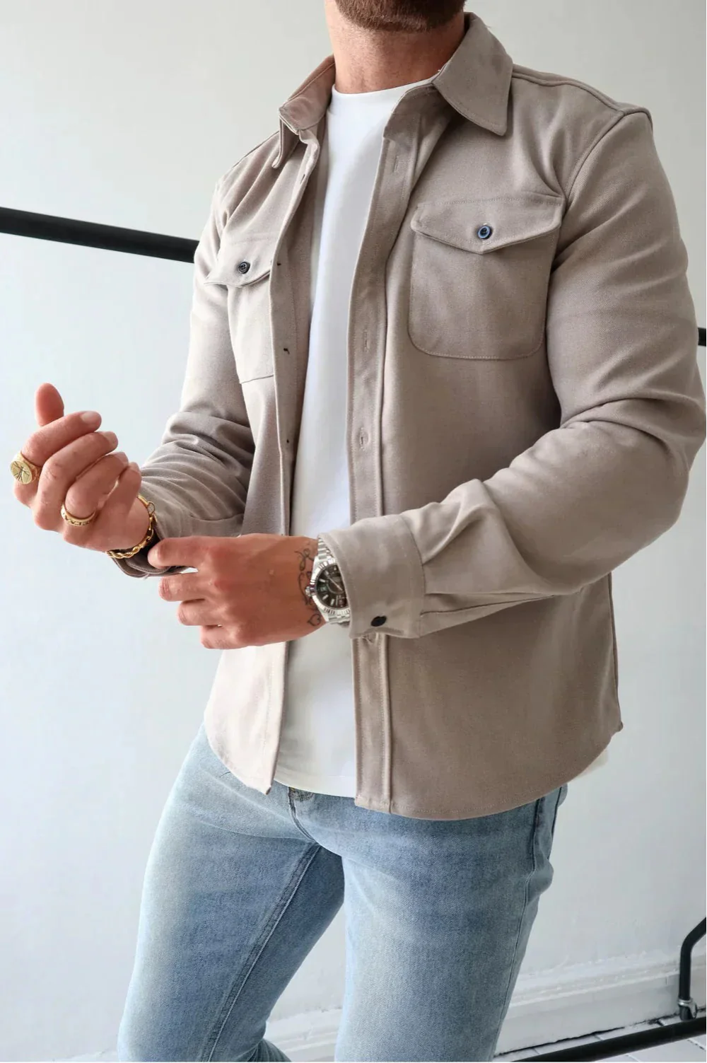 Elijah | Stylish Casual Overshirt - Image 14