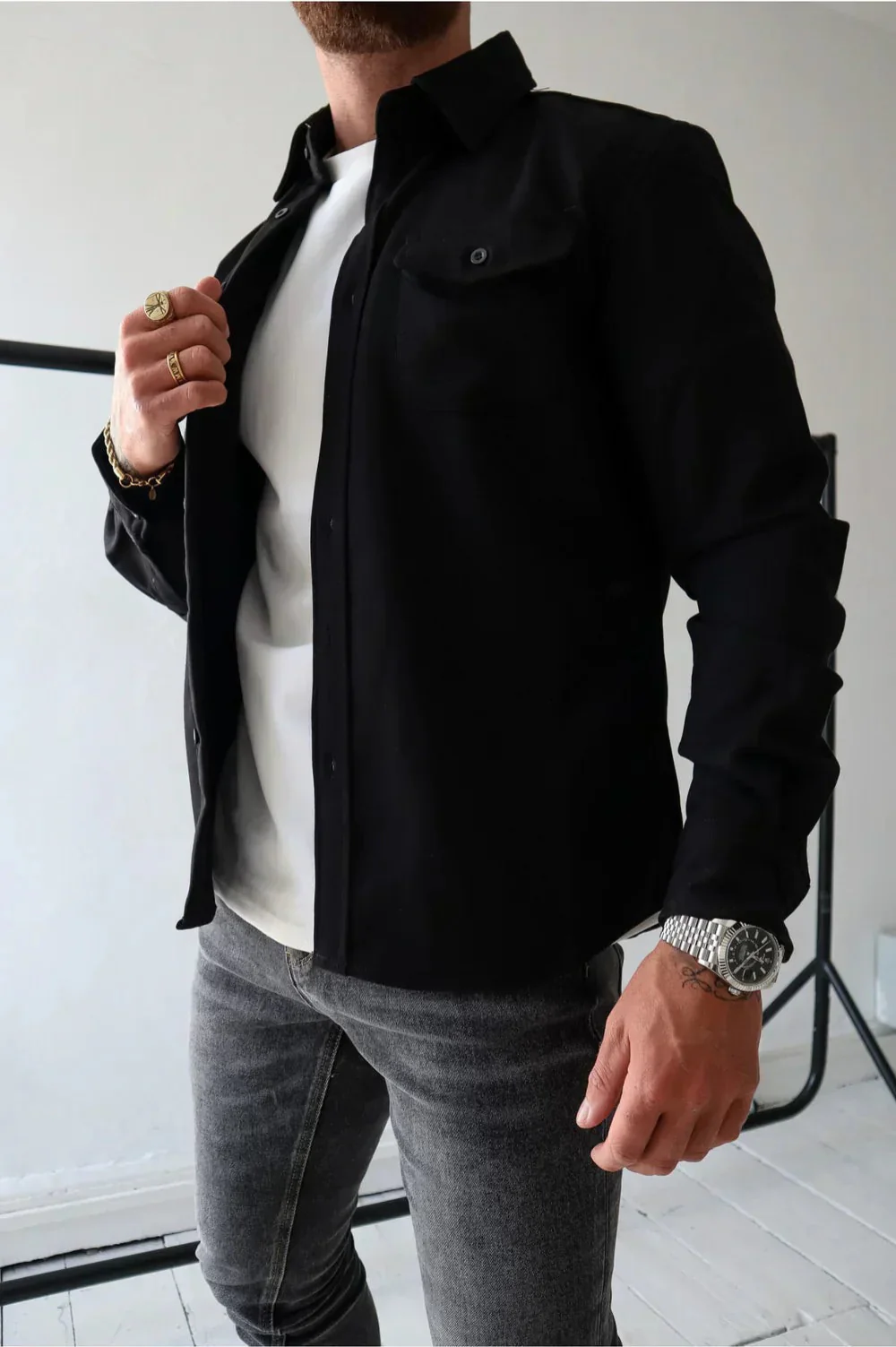 Elijah | Stylish Casual Overshirt - Image 4