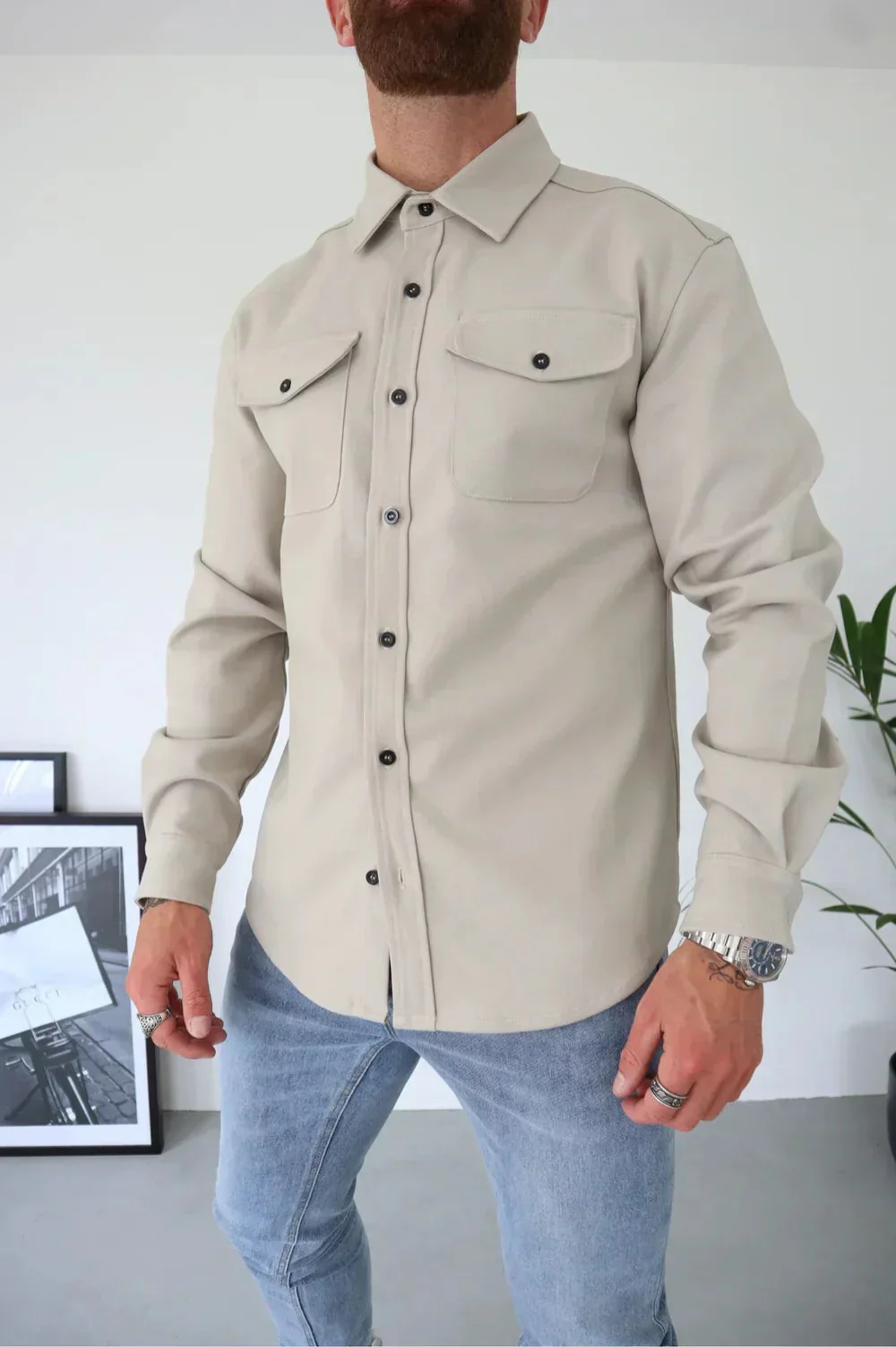 Elijah | Stylish Casual Overshirt - Image 9