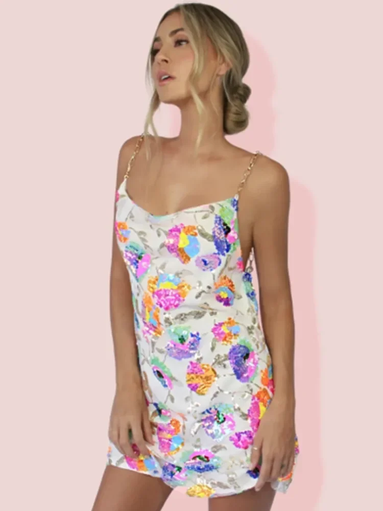 Florentine | Elegant Floral Dress for Summer Dreams - Image 4