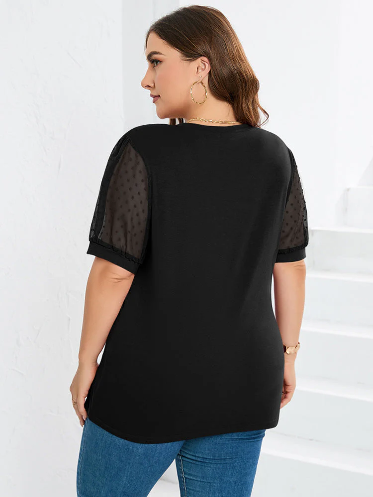 Janne | V-Neck Sleeve Belly Cover Top for Everyday Elegance - Image 4