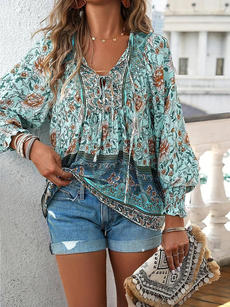 Linda | Stylish Summer Floral Top - Image 8