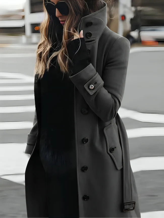 Sandra | Women's Belted Trench Coat