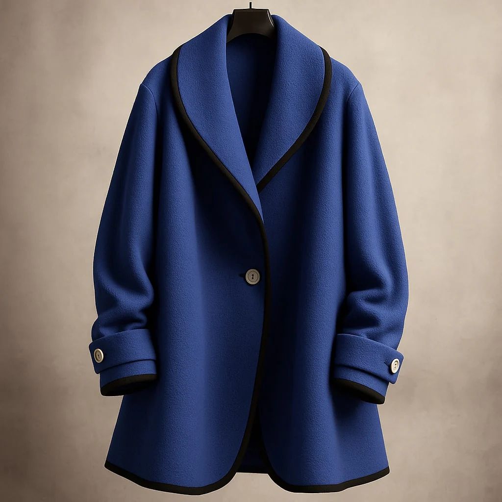 Serena | Women's Single-Breasted Trim Coat - Image 8