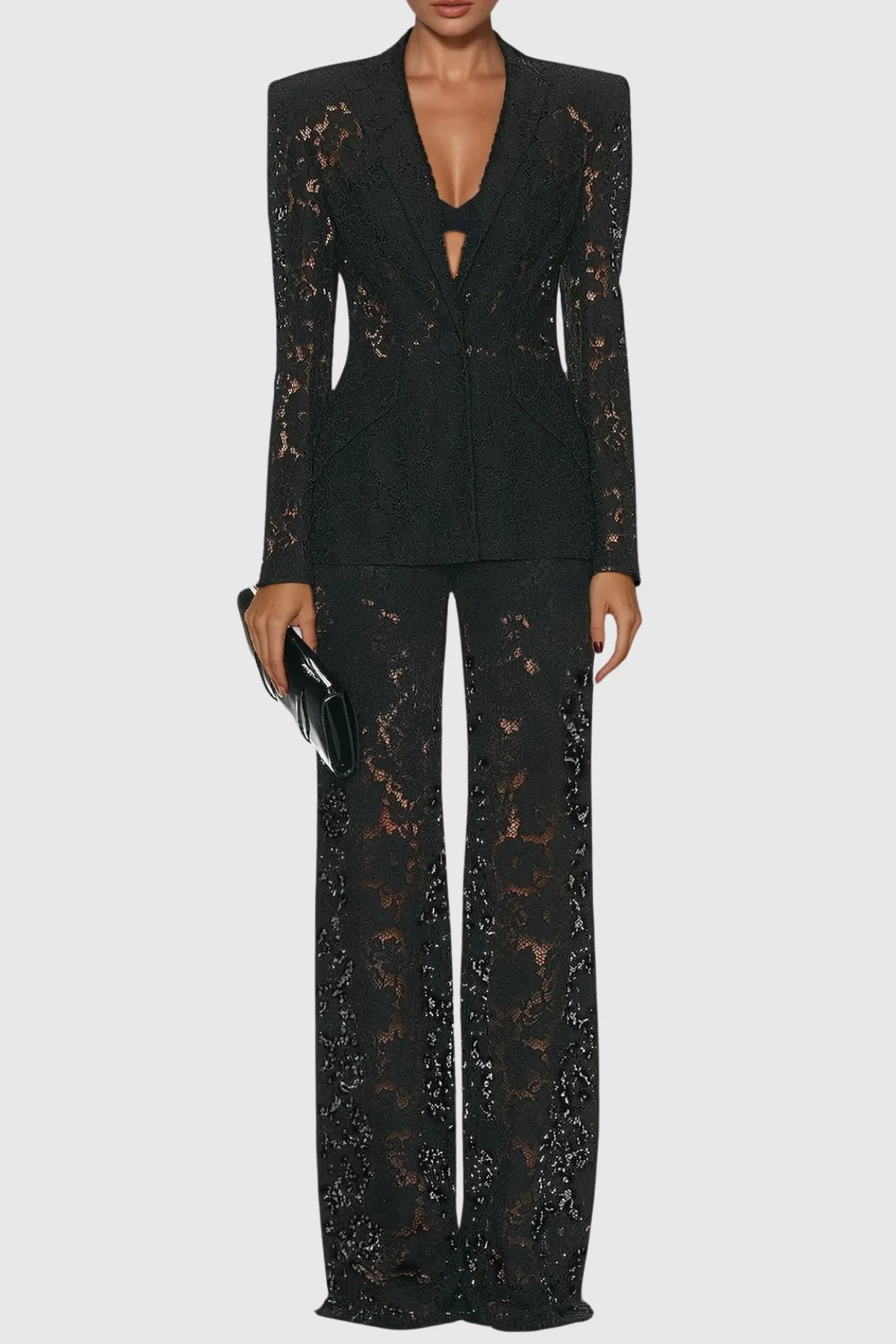 Women's Lace Pantsuit - Image 2